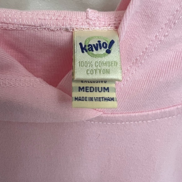 Kids pull over pink long sleeve hoodie - Picture 4 of 4